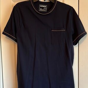 Express Blue Short Sleeve Tee